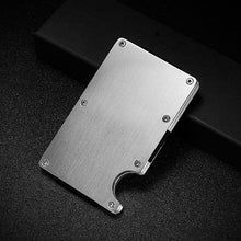 Load image into Gallery viewer, Slim Metal Credit Card Holder With RFID